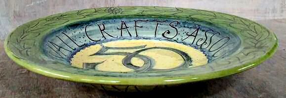 Deborah Prosser - Cornwall Crafts Association 50th anniversary bowl